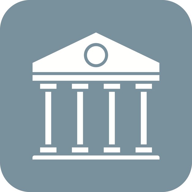 Parthenon icon vector image Can be used for Ancient Civilization