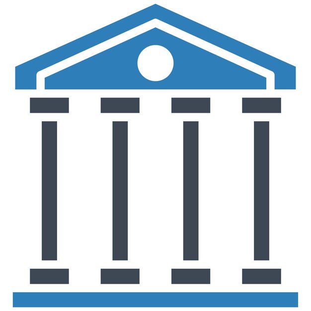 Parthenon Vector Illustration Style