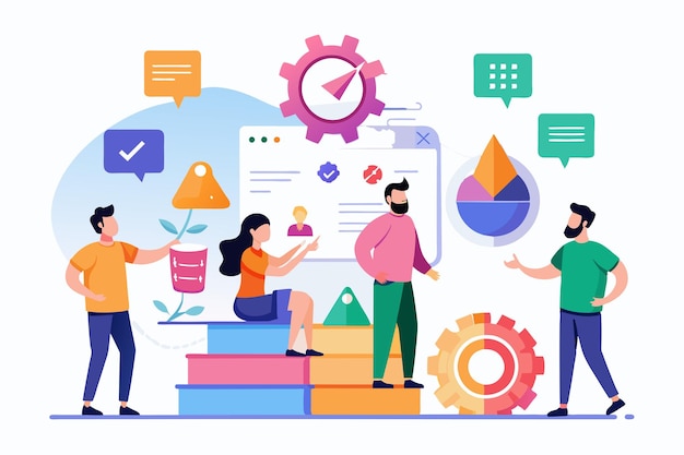participants engage in a collaborative workshop exploring customizable agile methods to improve project management and team dynamics through interactive activities