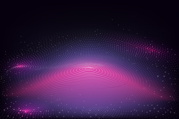 Particle Wave Background