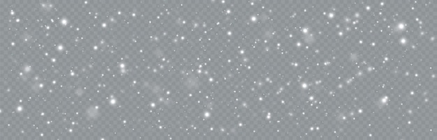 Particles of white magic dust. shining light particles.christmas glitter particles. light effect