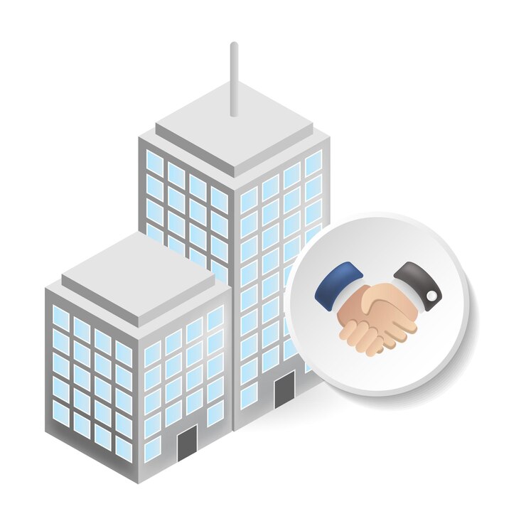 Vector partnership cooperation icon 3d illustration from corporate development collection creative partnership cooperation 3d icon for web design templates infographics and more