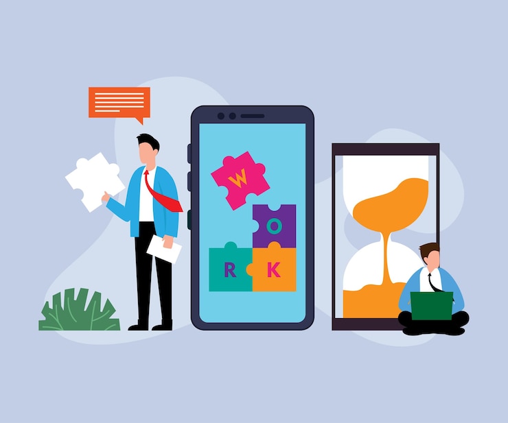 Vector partnership problem solving innovative business