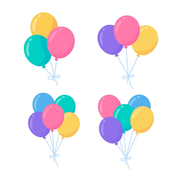 Party balloons colorful balloons For decorating birthday parties