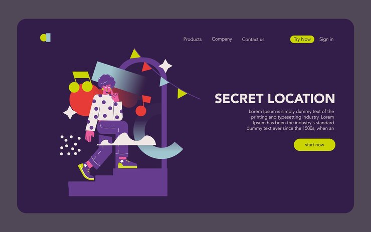 Vector party flat vector illustration