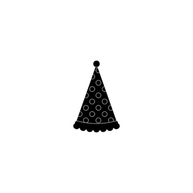 party hat vector type icon