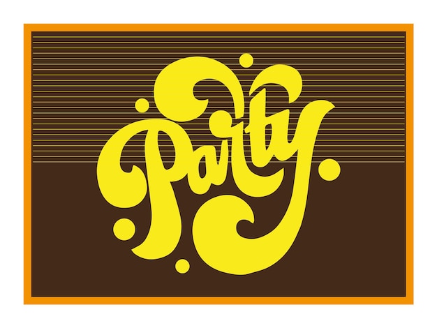 Party logo design