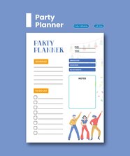 Premium Vector Party Planner Premium Vector Party Planner