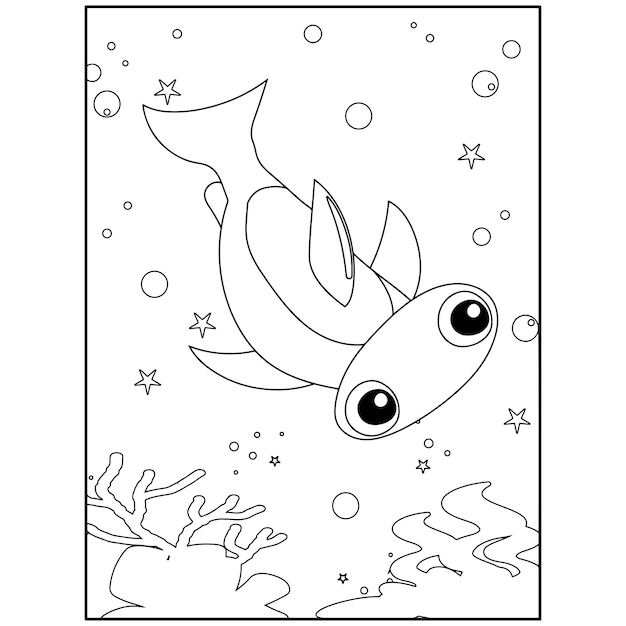 Pasen Kleurplaten Voor Kinderen Premium Vector