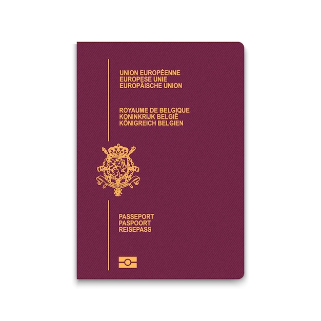 Passport of belgium