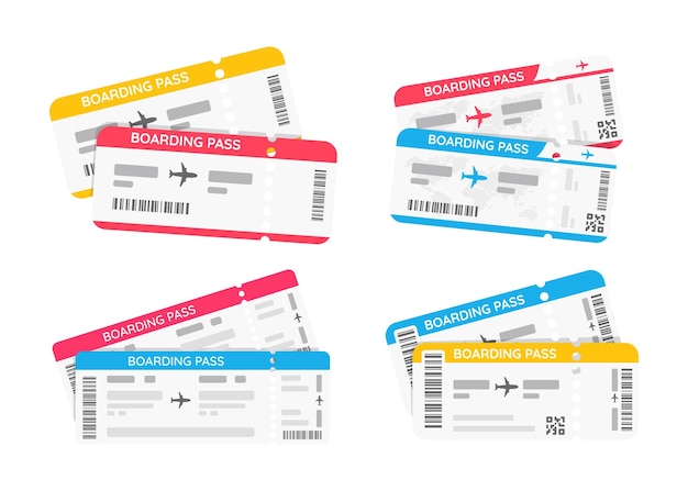 Passport travel documents for immigration officers in the airport before traveling