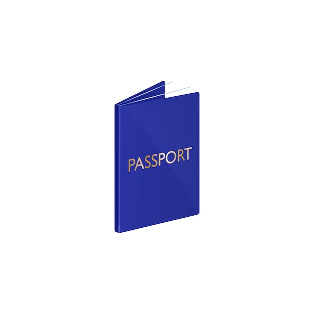 passport vector icon