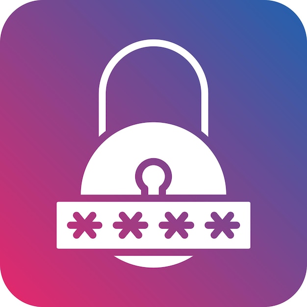 Password Locked Icon Style
