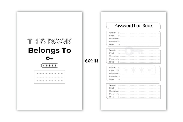 Vector password logbook