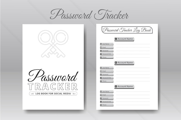 Vettore registro del tracker password