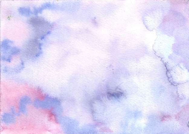 pastel blauw paars roze aquarel abstracte achtergrond