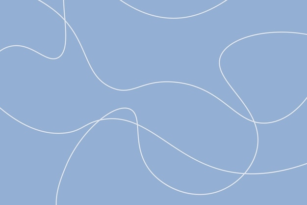 Vector a pastel blue background overlaid with white undulating lines or waves for a desktop wallpaper