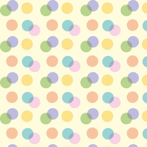 pastel circle pattern baby background