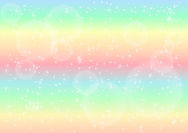 Vector pastel color abstract background with bokeh