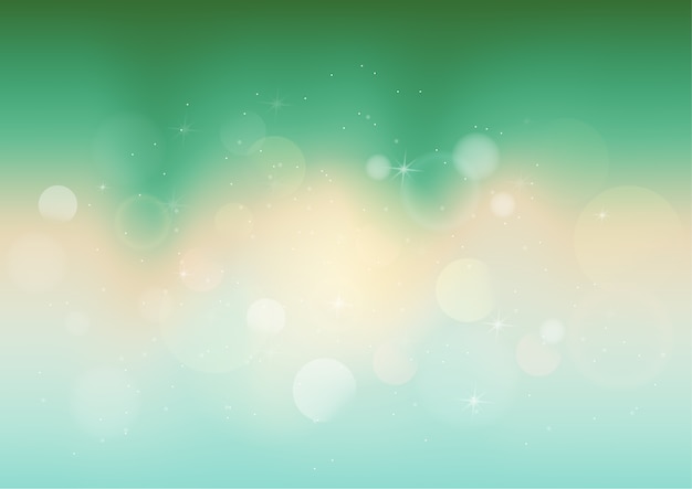 Pastel color abstract background with bokeh