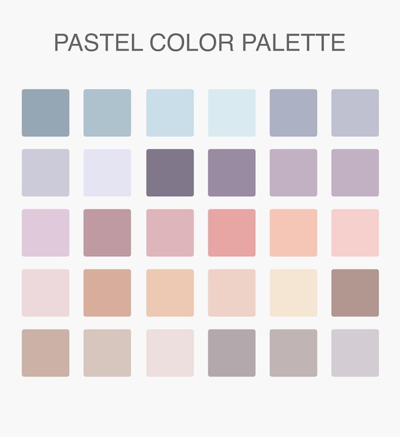 Pastel Color Palette