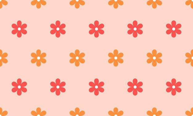 pastel colorful floral pattern illustration background design