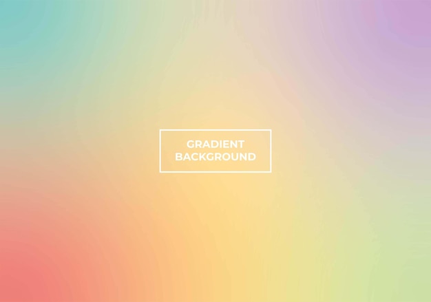 Pastel colorful gradient background template