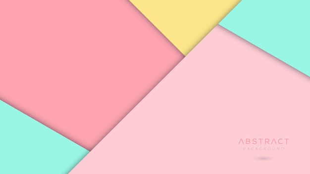 Vector pastel colorful paper background