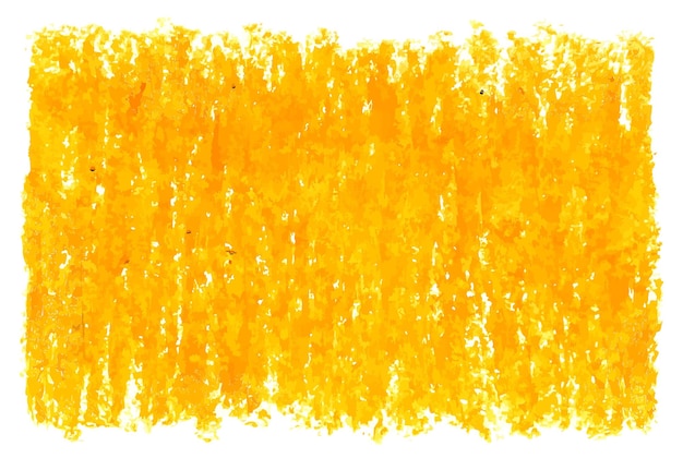 Вектор Текстура пастельного карандаша желтого цвета
