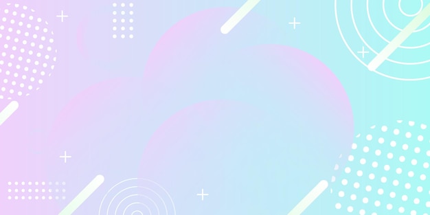 Pastel Geometric Background