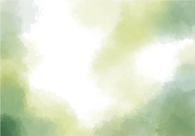 Pastel groen Aquarel achtergrond abstract