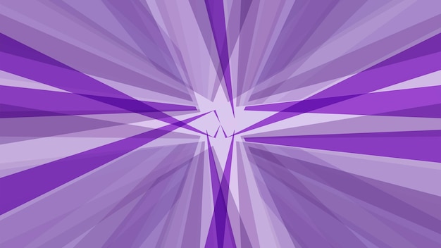 Pastel purple and white color striped burst background. White rays wallpaper.