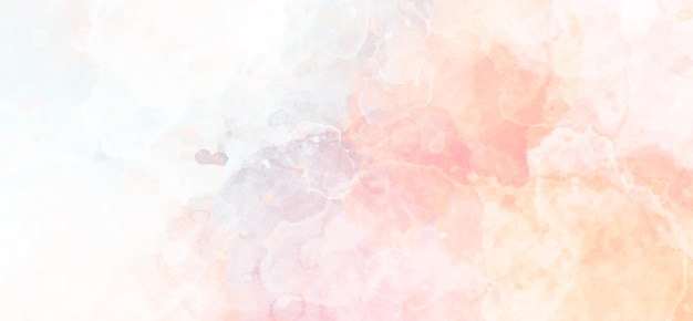 Pastel rainbow watercolor texture background