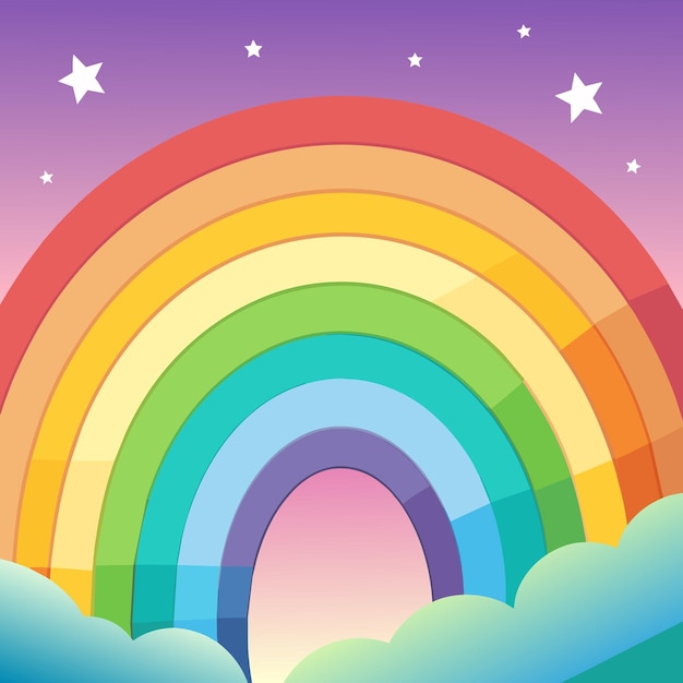 Pastel regenbooggradiënt achtergrond