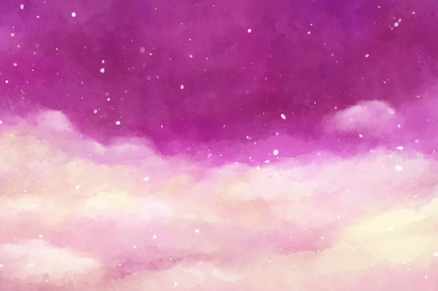 Vector pastel sky background