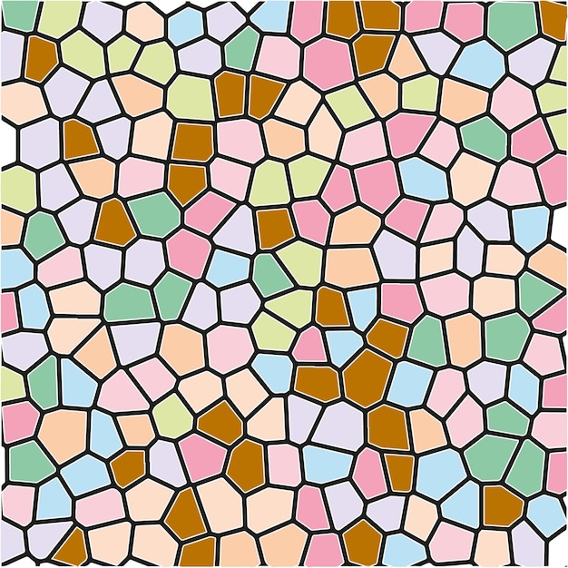 pastel stained glass window concept background