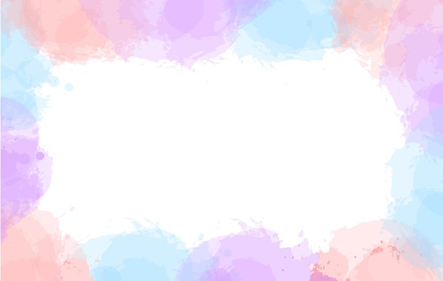 Pastel watercolor background