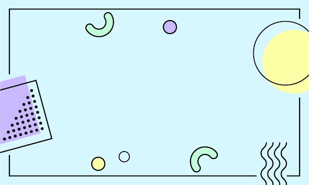 Pastelkleurige achtergrond geometrisch