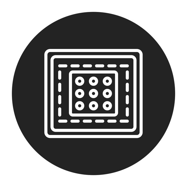 Patch icon vector afbeelding Kan worden gebruikt voor Crafting