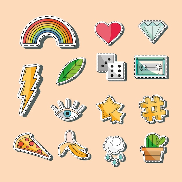 patches icons collection