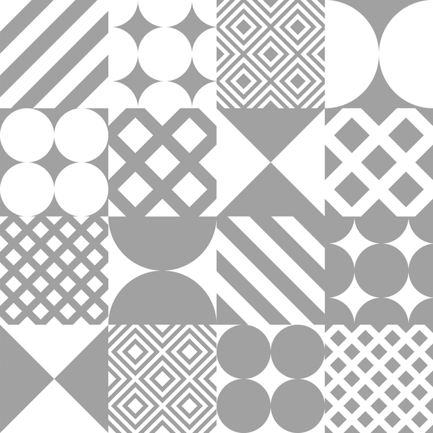 Vector patchwork tile