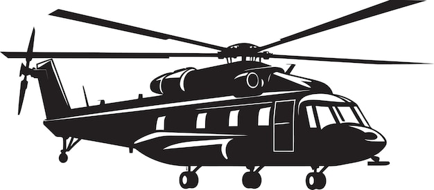 벡터 파스파인더 공군 헬리터 터 기호 전략 하늘 육군 헬리케이터 블랙 아이콘