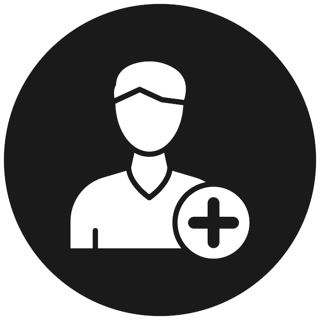 Patient vector icon Can be used for Medicine I iconset