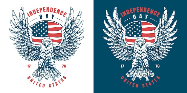 Patriotic designs for independence day