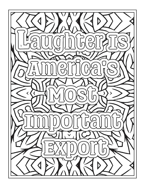 Patriotic Quotes Coloring Pages for Kdp Coloring Pages