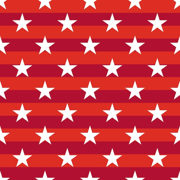 애국적인 미국 원활한 패턴