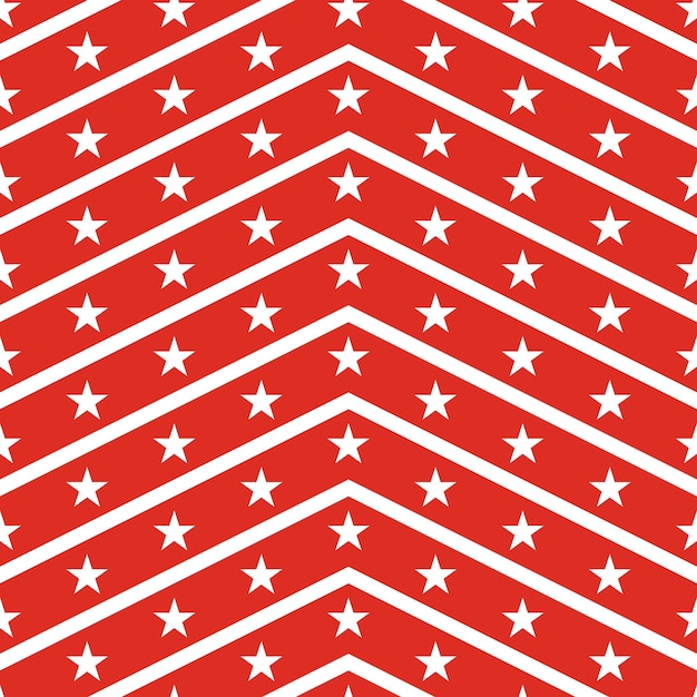 Vector patriotic usa seamless pattern