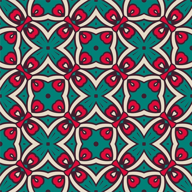 Patroon abstracte vorm kleuren. eenvoudige naadloze ornamentachtergrond