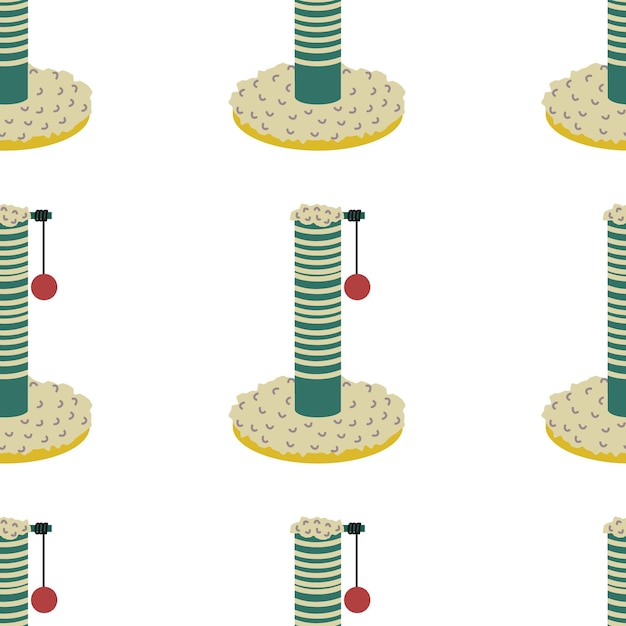 Patroon met een klauw voor katten dieren met speelgoed Dierenverzorging