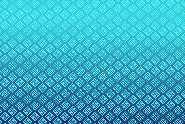 Patroon met geometrische elementen in geleidelijke blauwe tinten abstracte achtergrond voor ontwerp